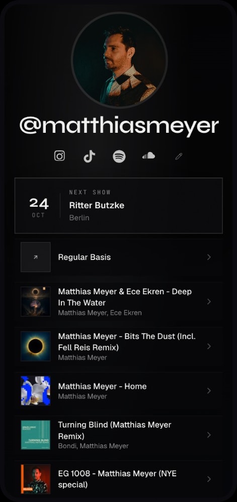 Epkay Artist Site — shows and releases